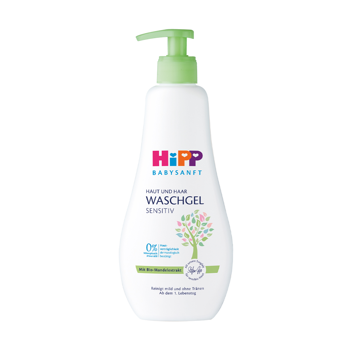 Дитячий гель для купання HIPP Babysanft Sensitive для тіла та волосся, 400 мл